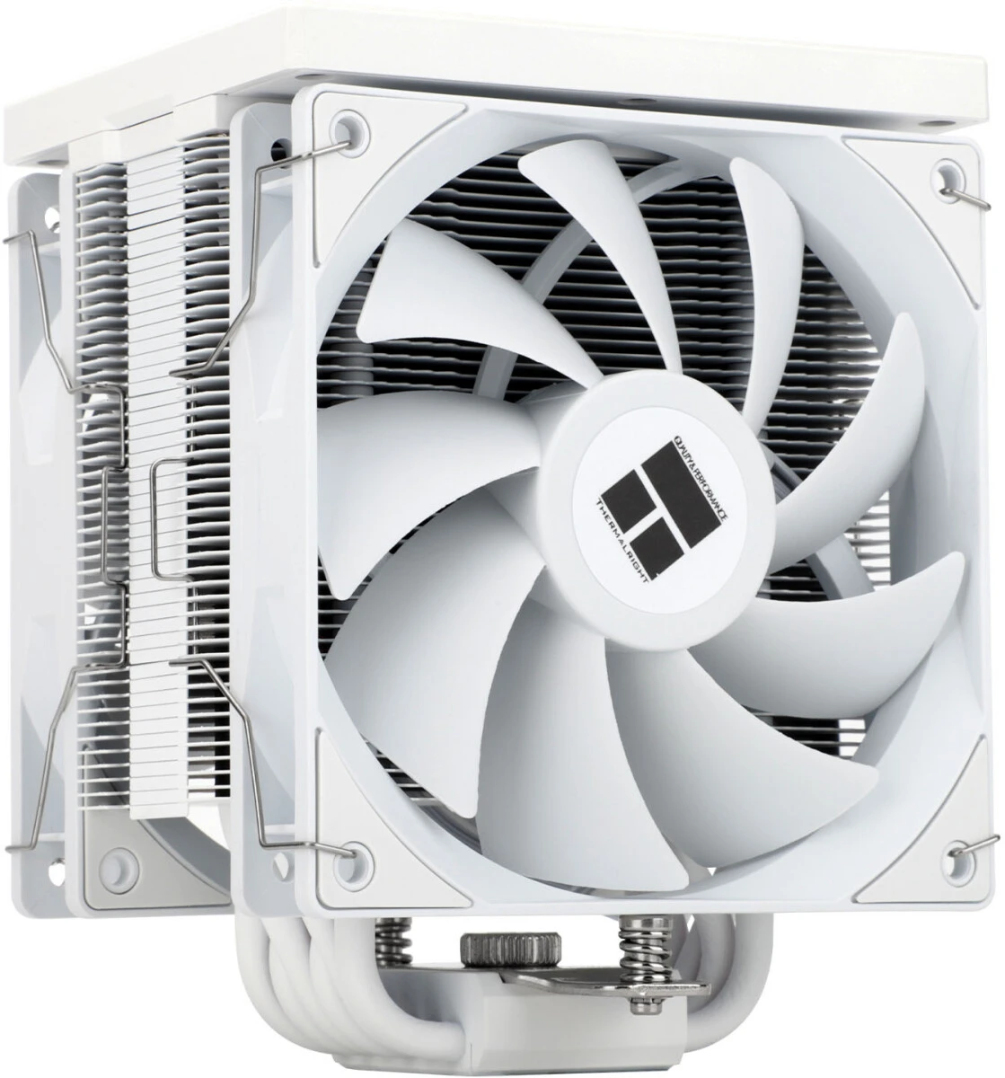 Кулер для процессора 120 мм Thermalright Burst Assassin 120 Vision White (TRBA120VW), 2x120 мм, 4 pin, SATA, USB, 600-1500 об/мин, белый, 245 Вт