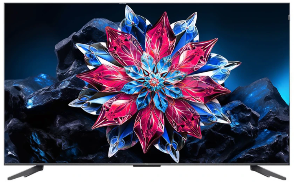 Телевизор 55" QLED TCL 55C655 Pro; 3840 х 2160; 5 000:1; DVB-T2/C/S2; 600 кд/м²; Wi-Fi; 3xHDMI;  Google TV