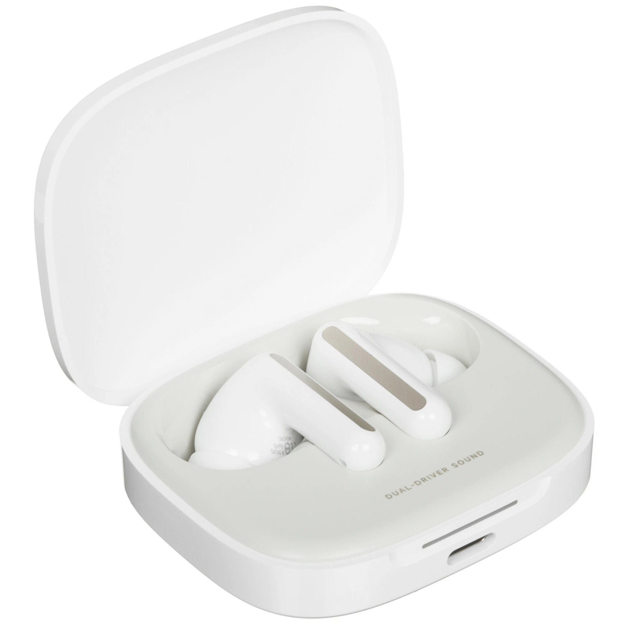 Гарнитура беспроводная Xiaomi Redmi Buds 6S White, (M2403E1 White), вкладыши, без крепления, 5.3, IP54, 490 мА/ч, белый