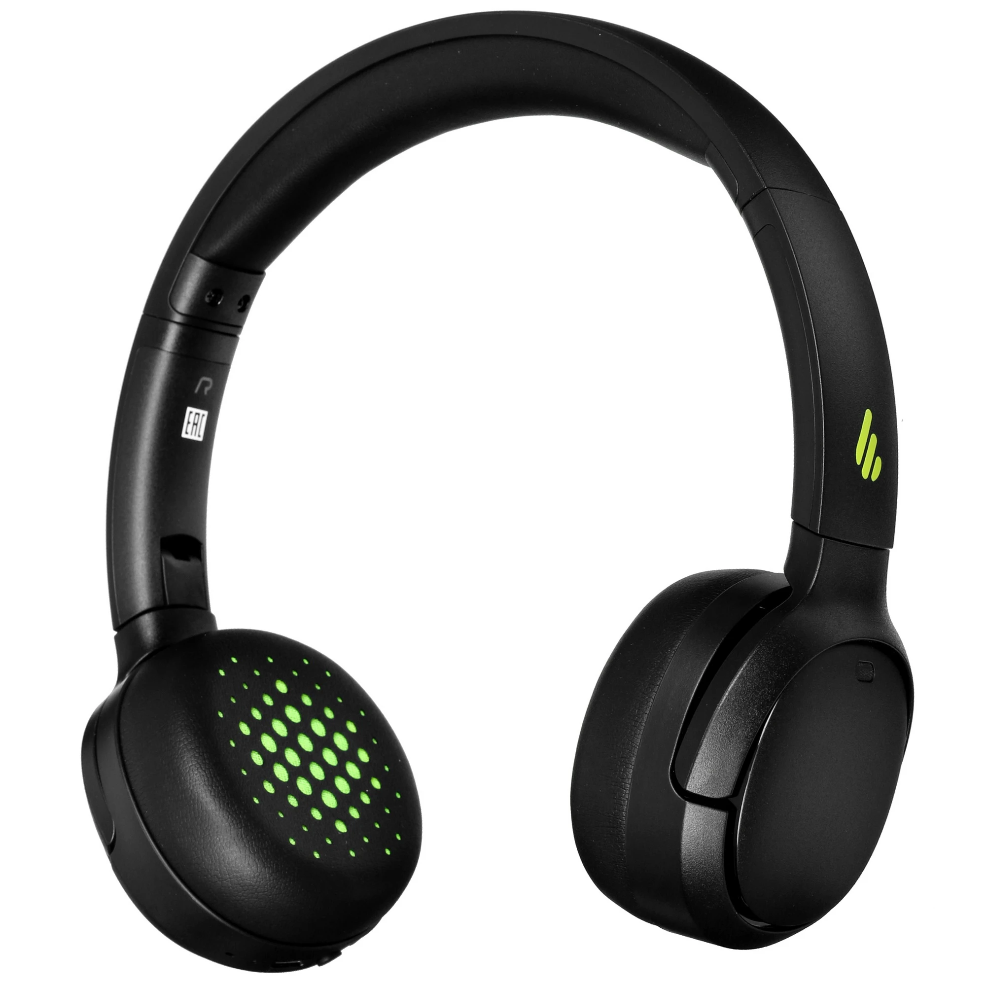 Гарнитура беспроводная Edifier (WH500 BLACK***); накладные; bluetooth; оголовье (headband); 20 - 20 000 Гц; 16 Ом; встроенный микрофон; регулятор гром