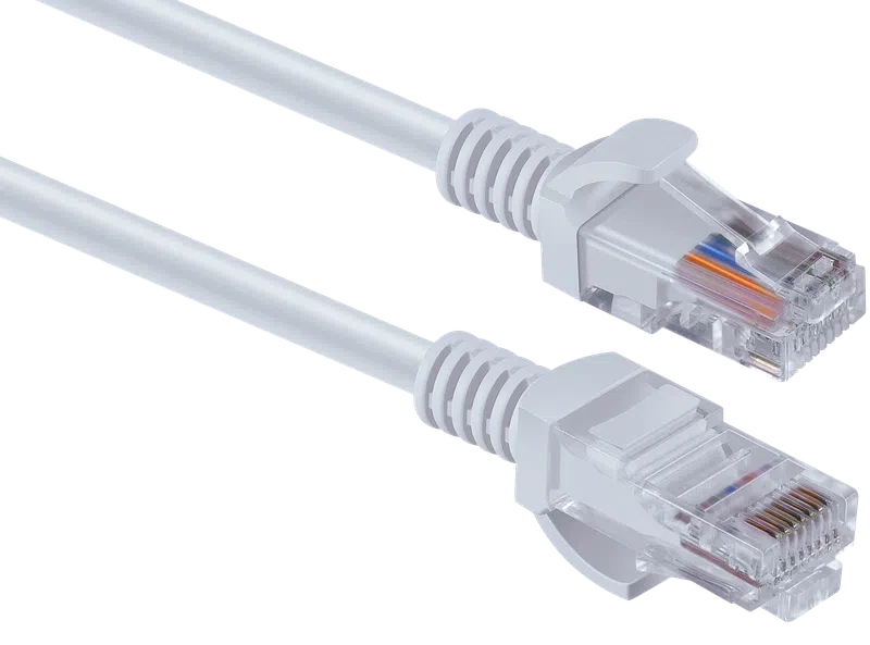 Кабель патч-корд Defender White (87413***); не экранированный; кат. 5е; 4-х парный; 15 м