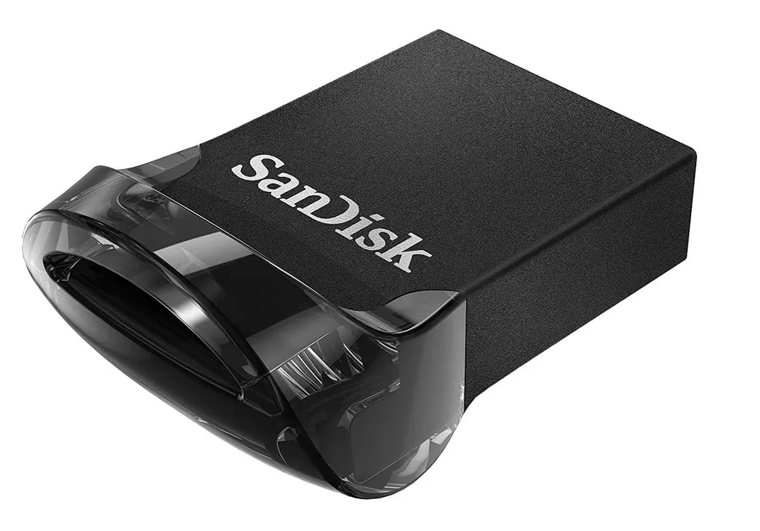 Накопитель USB-флэш 128 ГБ Sandisk Ultra Fit (SDCZ430-128G-G46); USB 3.2 Gen 1; моноблок; чёрный