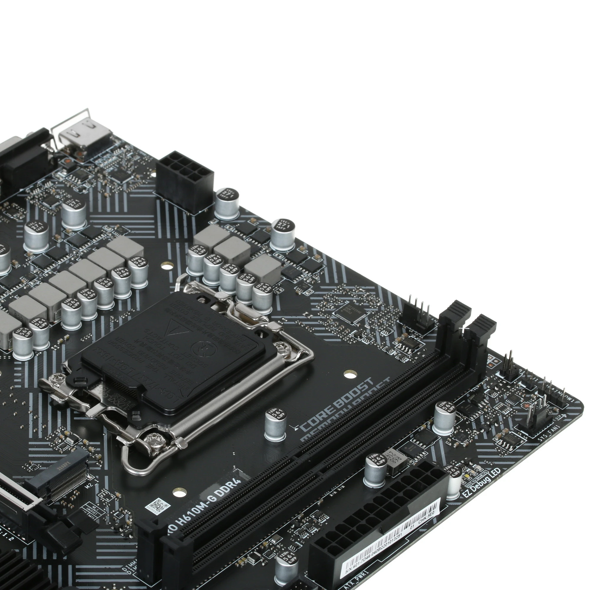 Материнская плата MSI PRO H610M-G DDR4***; Socket 1700; mATX; Intel H610; 2хDDR4(3200); 1xPCI-E x16;