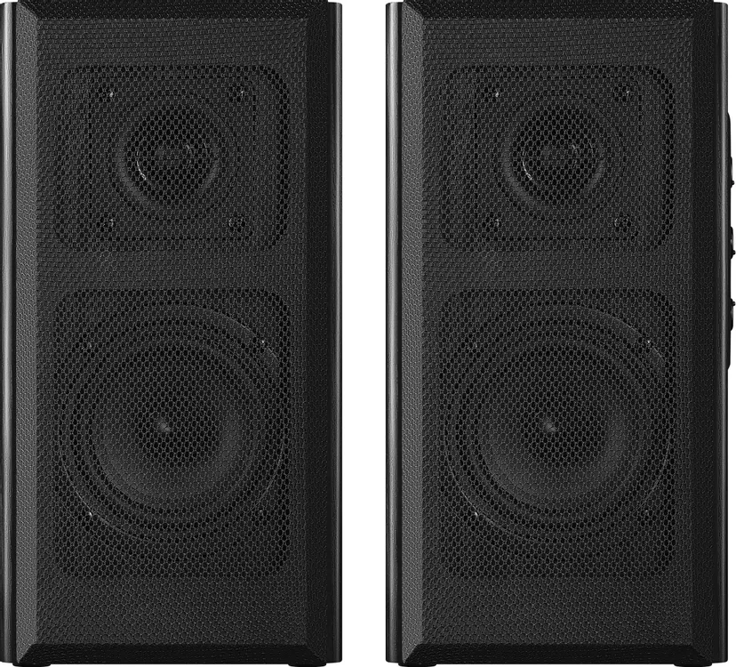 Акустическая система 2.0 Defender Aurora S30 Black (65431); 30 Вт; 65 Гц - 20 кГц; дерево; регулятор на боковой панели; черный