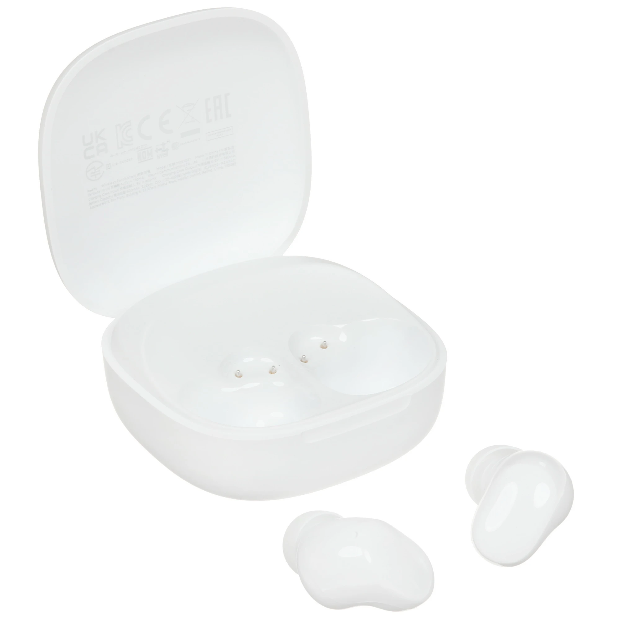 Гарнитура беспроводная Xiaomi Redmi Buds 6 Play White (BHR8773GL); вставные; bluetooth 5,4; внутриканальное; 16 Ом; встроенный; кейс-зарядка – 340 мАч