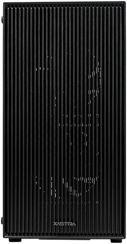 Корпус XASTRA A307M 3BK Black (A307M-3FC12BK); mATX; Mini-Tower; без БП; сталь; 2x3.5" int.; 3 x 120 мм; 2xUSB 2.0/1xUSB 3.0/2xMic/Aud; чёрный