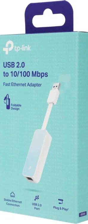 Сетевая карта TP-Link UE200; 100 Мбит/с; USB 2.