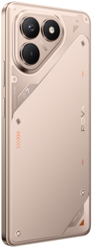 Смартфон Tecno Pova 7 neo 8/256 Гб Hyper Titanium; (4894947086878) 6.78" IPS 120 Гц; 2460 x 1080; MT Helio G100 Ultimate 8 ядер 2.2 Ггц; 108+2 Мп/8 Мп