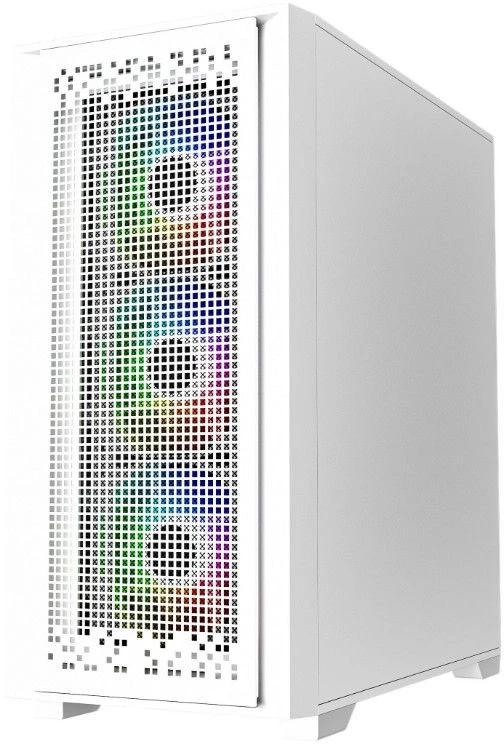Корпус Powercase ByteFlow White (CBFW-A4***); ATX; Midi-Tower; без БП; сталь; 2x3.5" int.; 4 x 120 м
