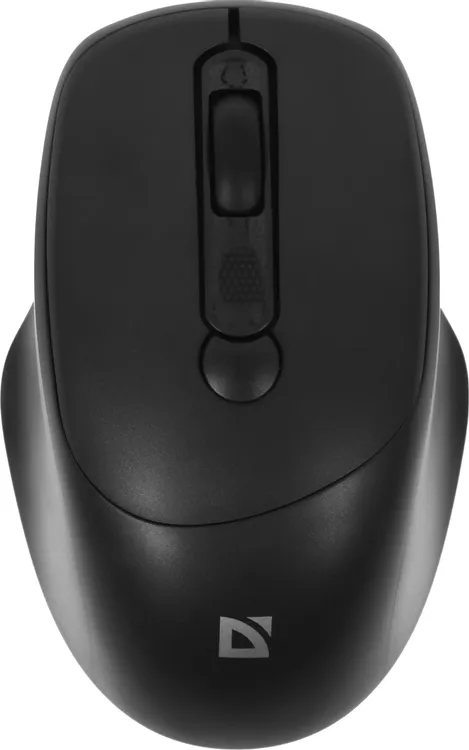 Мышь беспроводная Defender FEAM MM-296 (52296***); USB; оптический; 800/1200/1600 dpi; 4 кнопки; колесо-кнопка; 1хАА; чёрный
