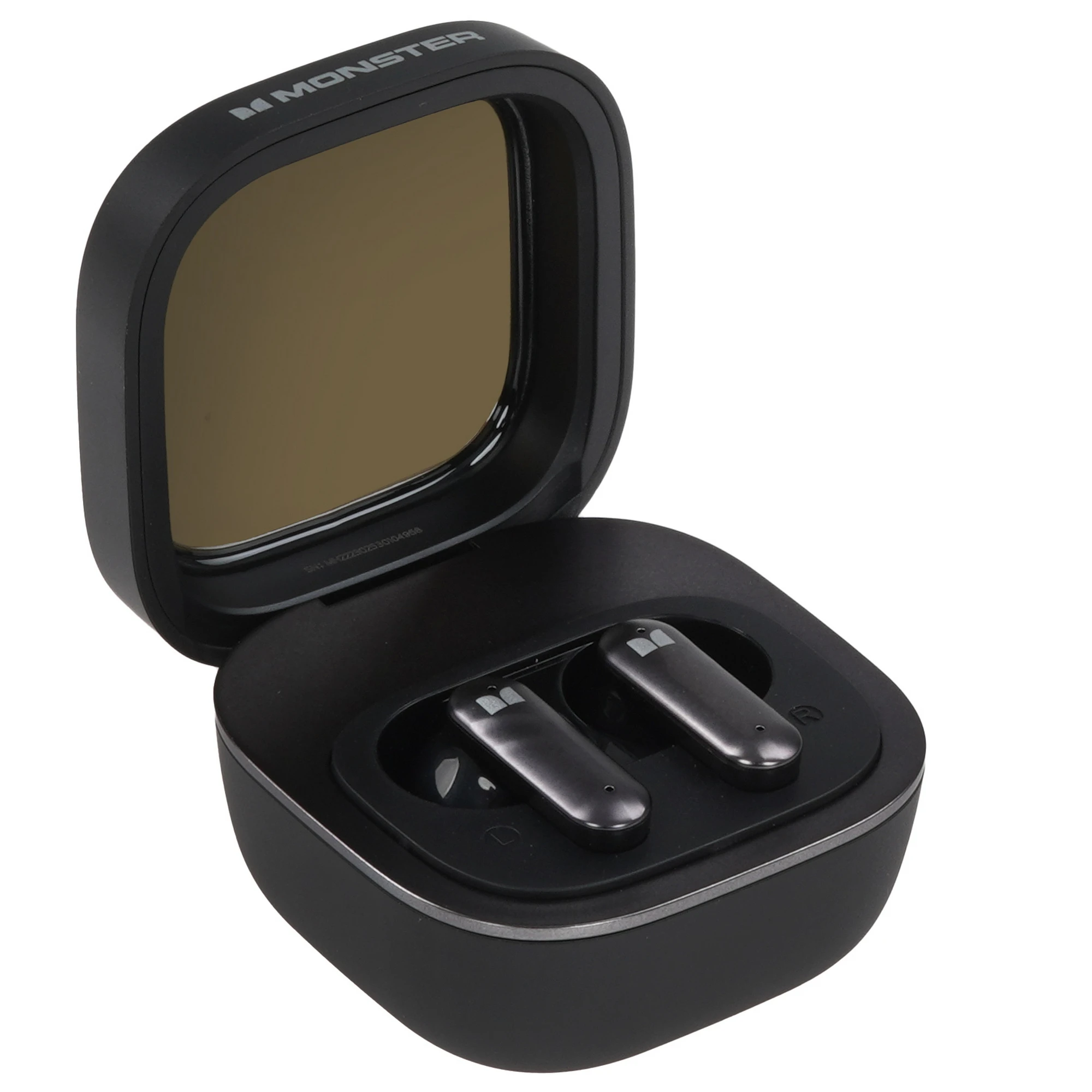 Гарнитура беспроводная MONSTER N-Lite 212 Black, (MH22230 Black), вкладыши, без крепления, 5.4, IPX5, 400 мА/ч, черный