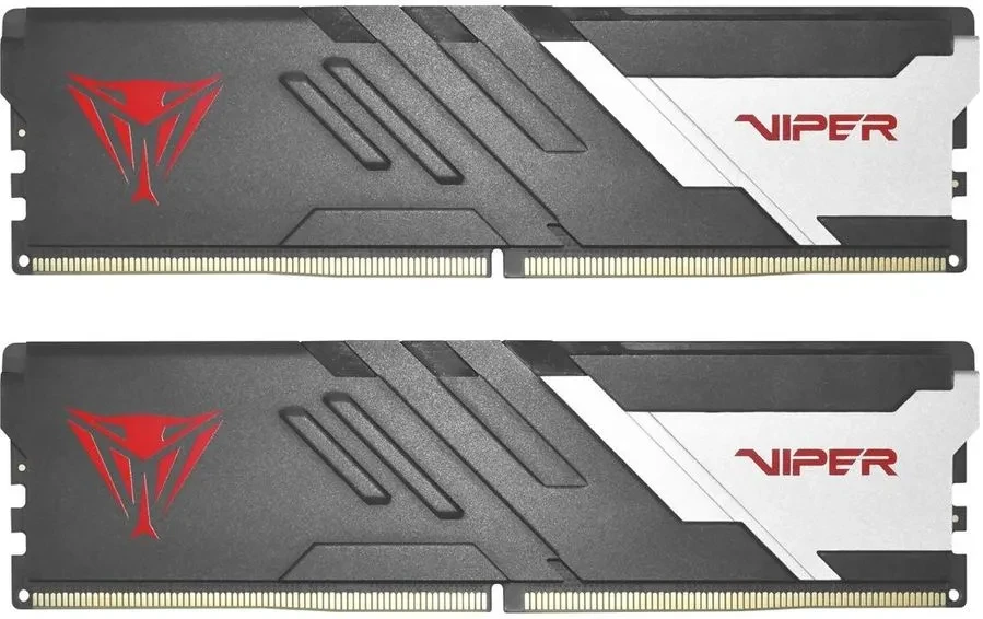 Модуль памяти DDR5 64 Гб (2x32 ГБ) Patriot Viper Venom (PVV564G640C32K); 6400 МГц; радиаторы; RET
