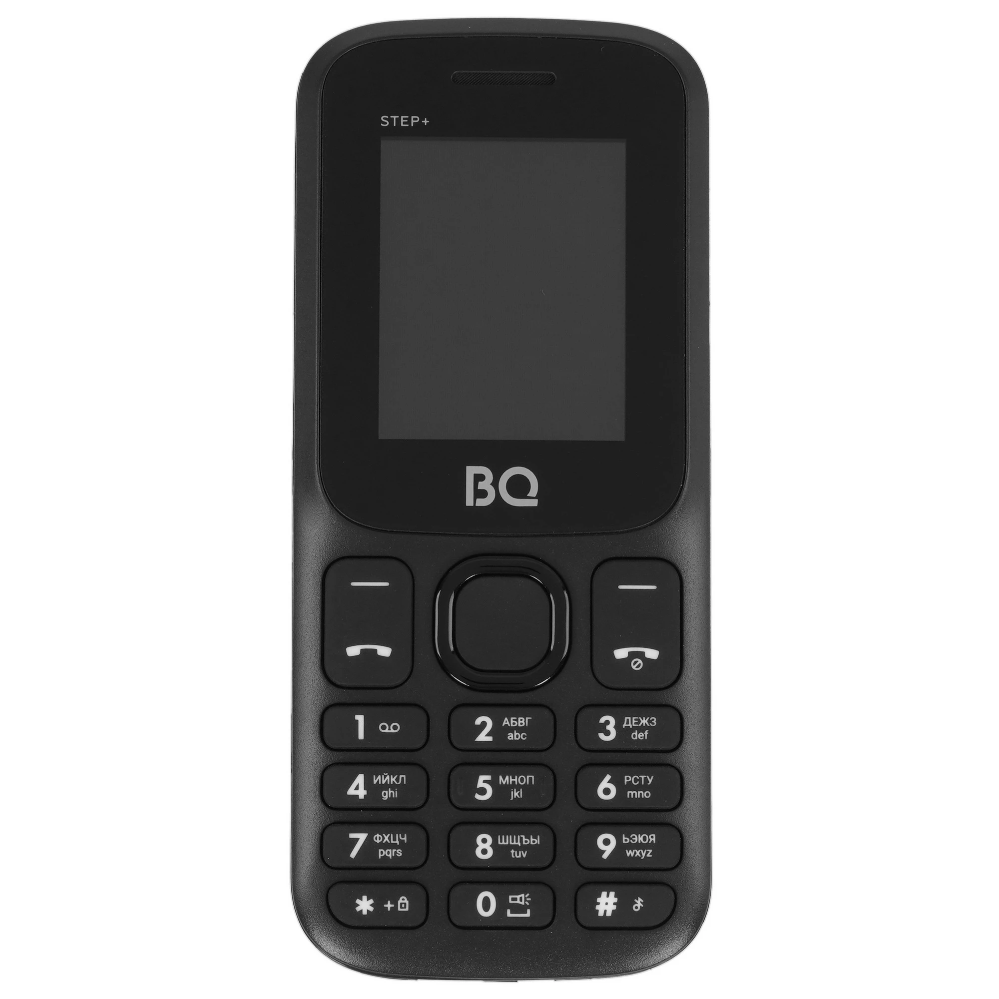 Мобильный телефон BQ Step+ (BQ 1848 без СЗУ***) черный; 1.77"; TFT; 160x128; нет камеры; 32 Мб/32 Мб; 600 мА/ч