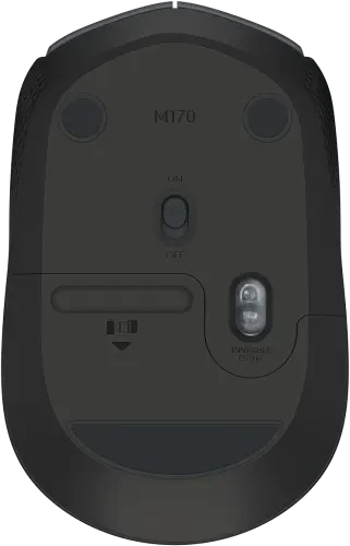 Мышь беспроводная Logitech M170 (910-004642***); USB; оптический; 1000 dpi; 2 кнопки; колесо прокрут