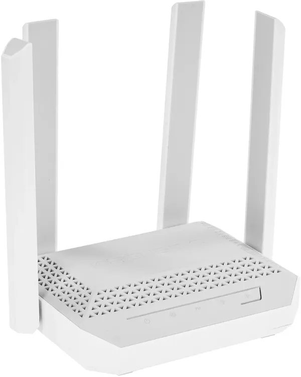 Роутер KEENETIC Challenger AX3000 (KN-3910***); IEEE 802.11a/b/g/n/ac/ax; 574 Mbps + 2402 Mbps; 2x LAN 2.5 Гбит/с; 1x WAN 2.5 Гбит/с; 4 x 5 dBi