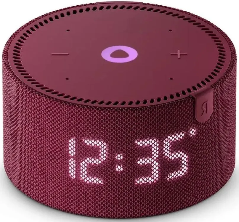 Умная колонка Яндекс Станция Мини 2 (YNDX-00020R), красный, 10 Вт, 150 Гц - 20 кГц, Bluetooth 5.0