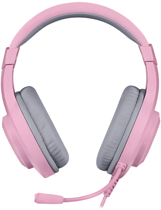 Гарнитура игровая Redragon Hylas Pink (70746); оголовье (headband); 20 Гц - 20 кГц; 16 Ом; 2 м; микрофон; регулятор громкости; 2 x jack 3,5 мм + USB (