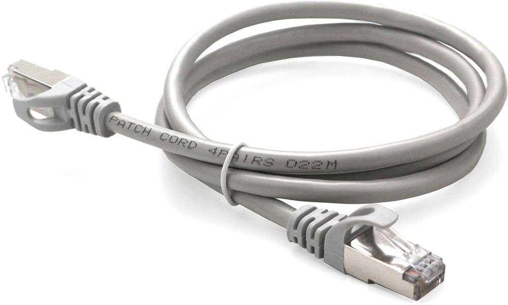 Кабель патч-корд Cablexpert PP6-1M (045360), FTP, Cat.6, 26 AWG, омеднённый алюминий, литой, 1 м, серый