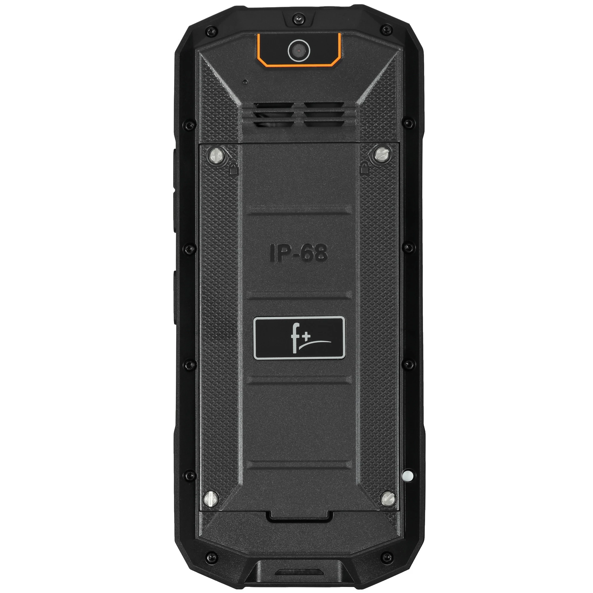 Мобильный телефон F+ R240 Black-Orange; 2,4"; 0.08 Мп; Dual Sim; моноблок; пластиковый корпус; Micro