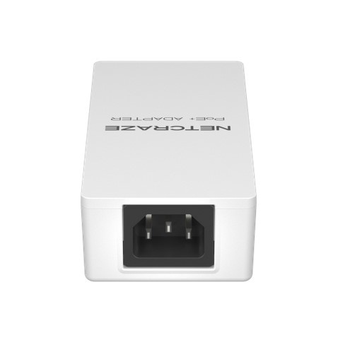 Инжектор PoE Netcraze PoE+ Adapter (NPA-150); 2×1 Гбит/с: 1×RJ-45, 1×RJ-45 + PoE-out; 30Вт 802.3af/at