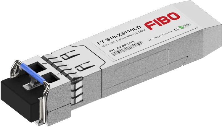 Трансивер FIBO (FT-S10-X3110LD) SFP+ модуль, 10G, 20 км, TX 1310 нм, 2xLC, DDM