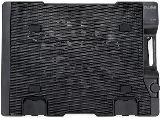Система охлаждения для ноутбука 17" Zalman ZM-NS2000 Black; пластик + металл; 1x200 мм; USB; чёрный