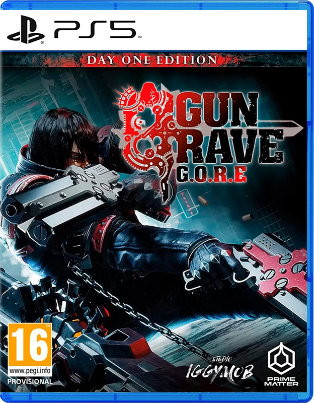 Диск игровой Sony PS5 Gun Rave G.O.R.E. One Day Edition (русские субтитры)