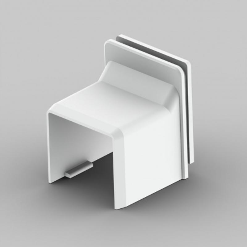 Адаптер к коробке для короба Kopos Kolin LH (8629); 20 х 20  мм; белый