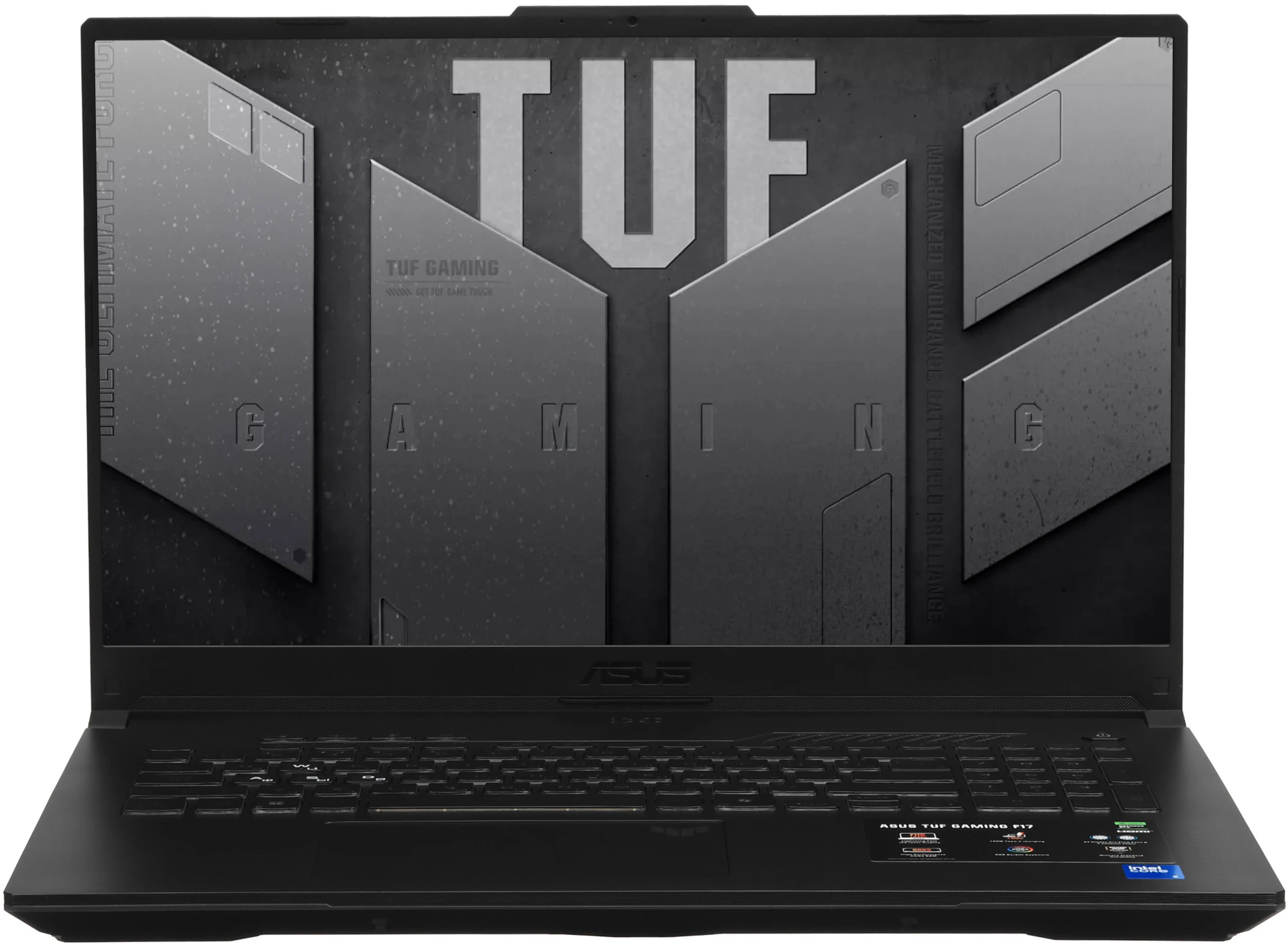 Ноутбук 17.3" Asus TUF GAMING FX707VJB-HX106 (90NR0MY5-M003Y0); 1920x1080 IPS 144 Гц; Intel Core 5 210H; 16 Гб/512 Гб; NVIDIA GeForce RTX 3050 -; 6Гб;