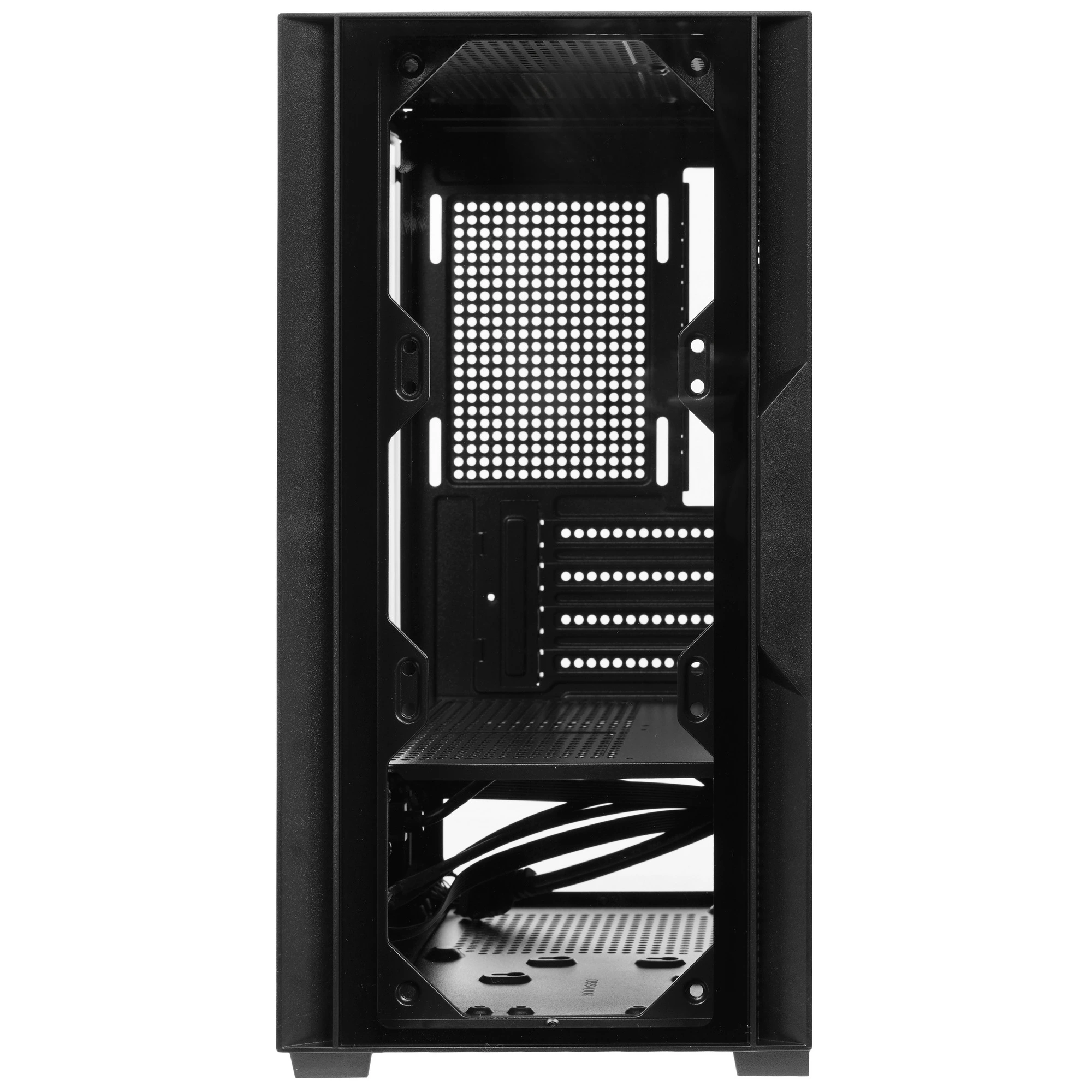 Корпус Bloody CC-123 Black (CC-123-BK); mATX; Mini-Tower; 2xUSB 2.0/1xUSB 3.0; 2xMic/Audio; черный