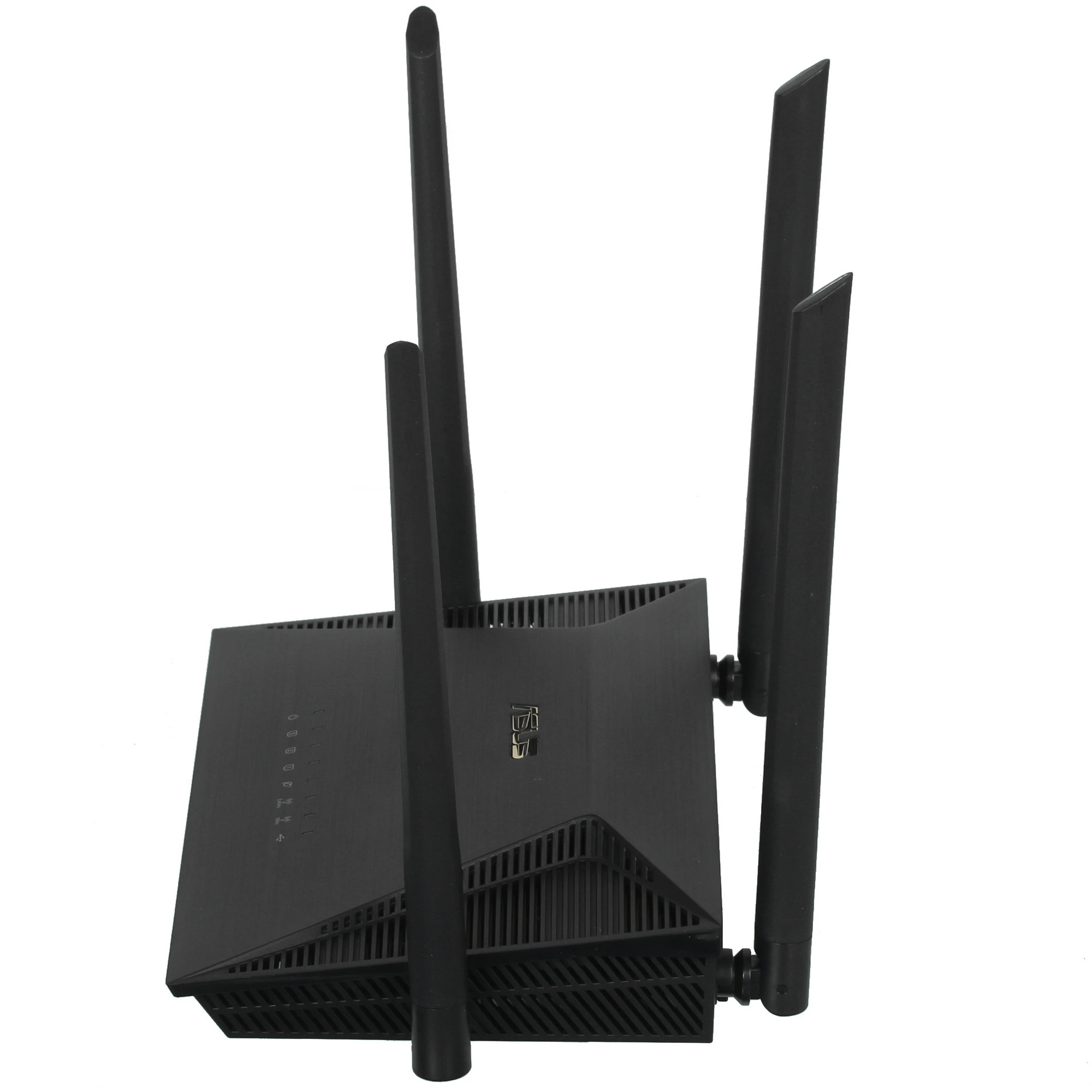 Роутер Asus RT-AX53U AX1800 (90IG06P0-MO3510); 574 Мбит/сек + 1201 Мбит/сек; 3xLAN 1 Гбит/с; 1xWAN 1 Гбит/с; 1xUSB 2.0; 4 ant