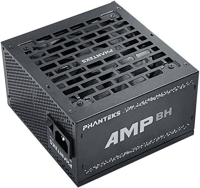 Блок питания 750 Вт PHANTEKS AMP BH 12VHPWR (PH-P750B_BK01); 1x24 pin; 2x8(4+4) pin; 4xSata; 2xMolex; 3x6+2-pin PCI-E; 80+ Bronze; APFC; 120 мм