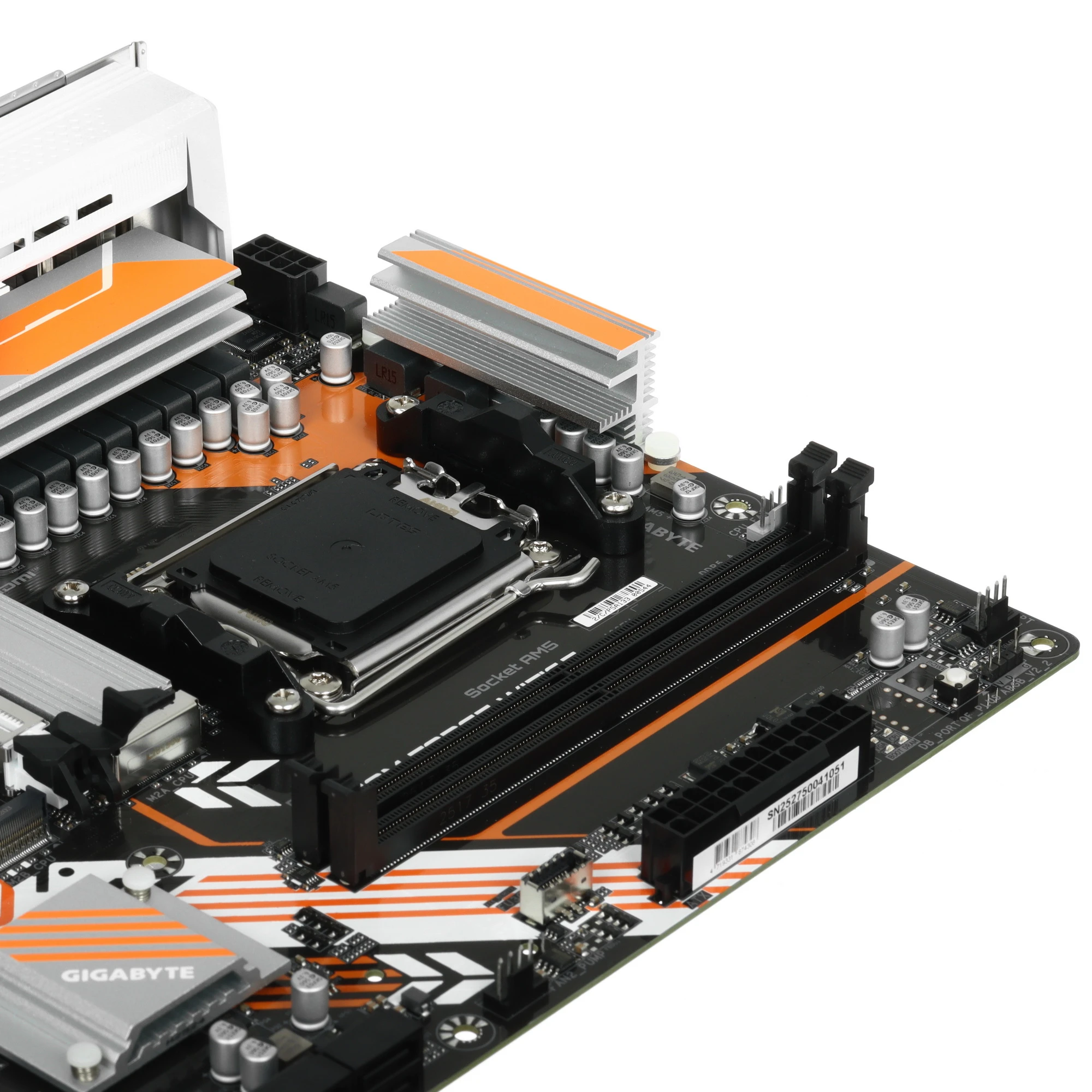 Материнская плата Gigabyte B850M FORCE WF6E; Socket AM5; mATX; AMD B850; 2хDDR5(9600); 2xPCI-E x16; 1xHDMI; 1xDP; 4xSATA 6Gb/s; 7.1 Audio; 2.5GbE+WIFI