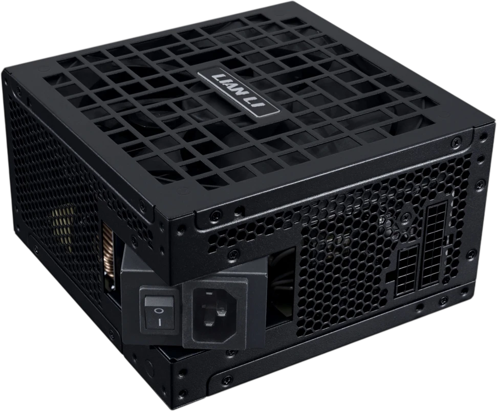 Блок питания 1000 Вт Lian-Li RS1000G Black (G9P.RS1000G.B000.RU); ATX; 1x24 pin; 2x8(4+4) pin; 1x16pin/5x6+2 pin PCI-E; 12xSata; 4xMolex; 80+ Gold; мо