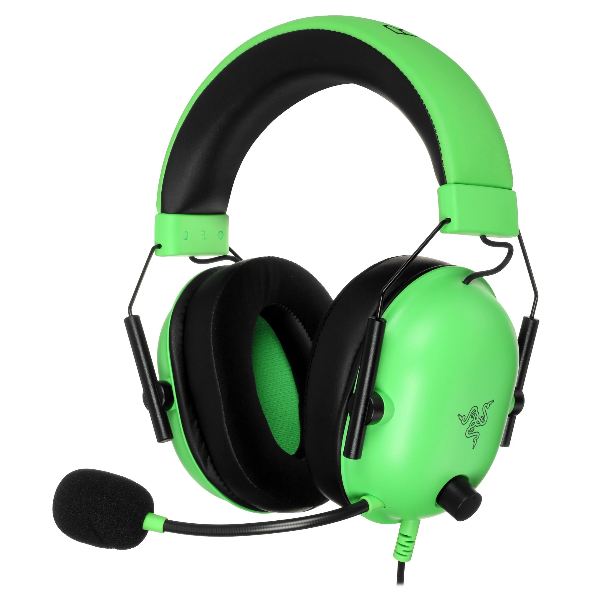 Гарнитура игровая Razer Blackshark V2 X - Green (RZ04-03240600-R3M1***); оголовье (headband); 12 - 28 000 Гц; 32 Ом; 1,3 м; микрофон; 3,5 мм (mini-jac