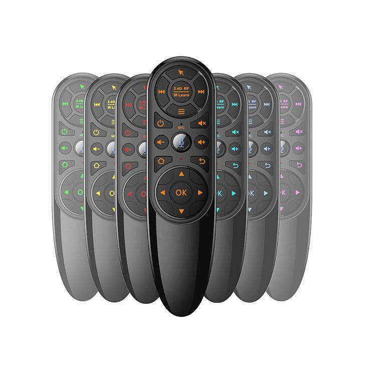 Универсальный пульт ДУ Орбита OT-DVC40; ТV/DVD/SAT/DVB-T/Cable; все бренды; РЧ передатчик; 2 x AAA; чёрный; кабель, USB-приемник