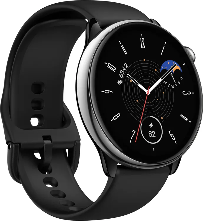 Умные часы AMAZFIT GTR mini Black (A2174); 1,28"; Bluetooth 5.2; Пульсометр, барометр, датчик освеще