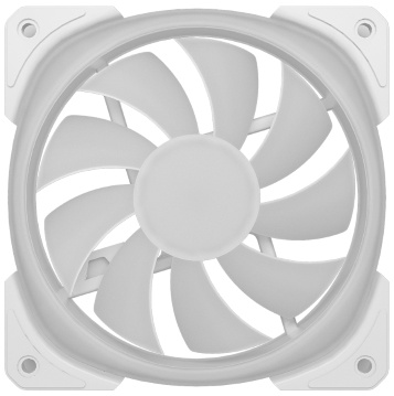 Вентилятор 140 мм Powercase CM21-14W ARGB***; 4-pin(PWM)+3-pin(ARGB); 800 - 1500 об/мин; пластик; по