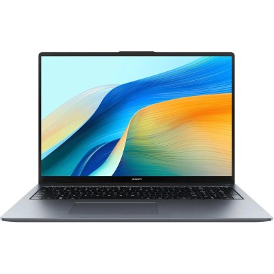 Ноутбук 16" 1920x1200 IPS 60Гц Huawei MateBook D 16 MCLF-X (53013YDJ); Intel Core i5-12450H; 8Гб; 512Гб; Intel UHD Graphics ; NO OS; 56 Вт*ч; 1,7 кг;