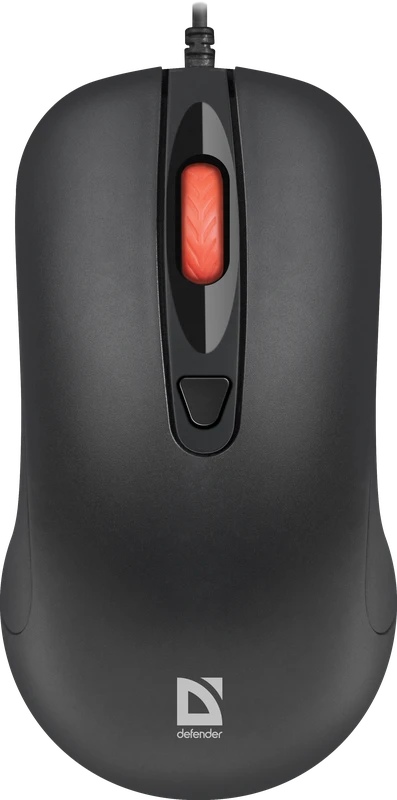 Мышь проводная Defender OMEGA MB-522 (52522***); USB; оптический; 500/800/1000/1600 dpi; 4 кнопки; к