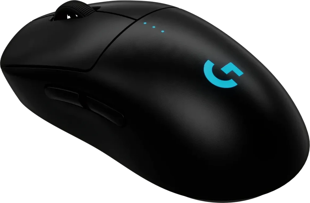 Мышь игровая Logitech G Pro 2 Lightspeed Black (910-007295); USB + 2.4 ГГц; оптический; 32000 dpi; 7 кнопок; колесо-кнопка; встроенный аккумулятор; че