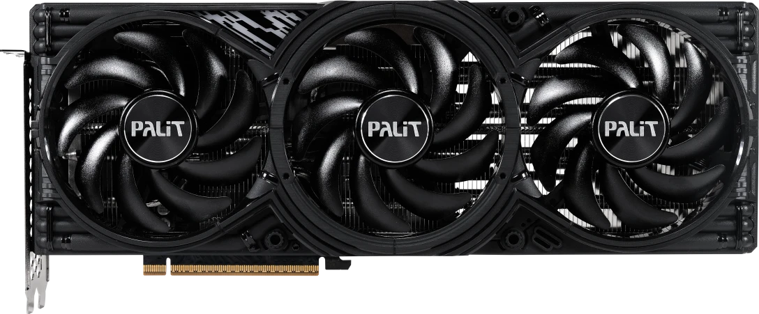 Видеокарта Nvidia GeForce RTX 5070 Ti 16 ГБ GDDR7 Palit GamingPro-S OC (NE7507TS19T2-GB2031U); 2295-2482 МГц; 28 ГГц; 256 бит; 1xHDMI; 3xDP; 2.5 slot