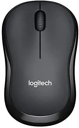Мышь беспроводная Logitech B175 Black/Grey (910-004332); USB; оптический; 1000 dpi; 3 кнопки; колесо-кнопка; 1хАА; черный