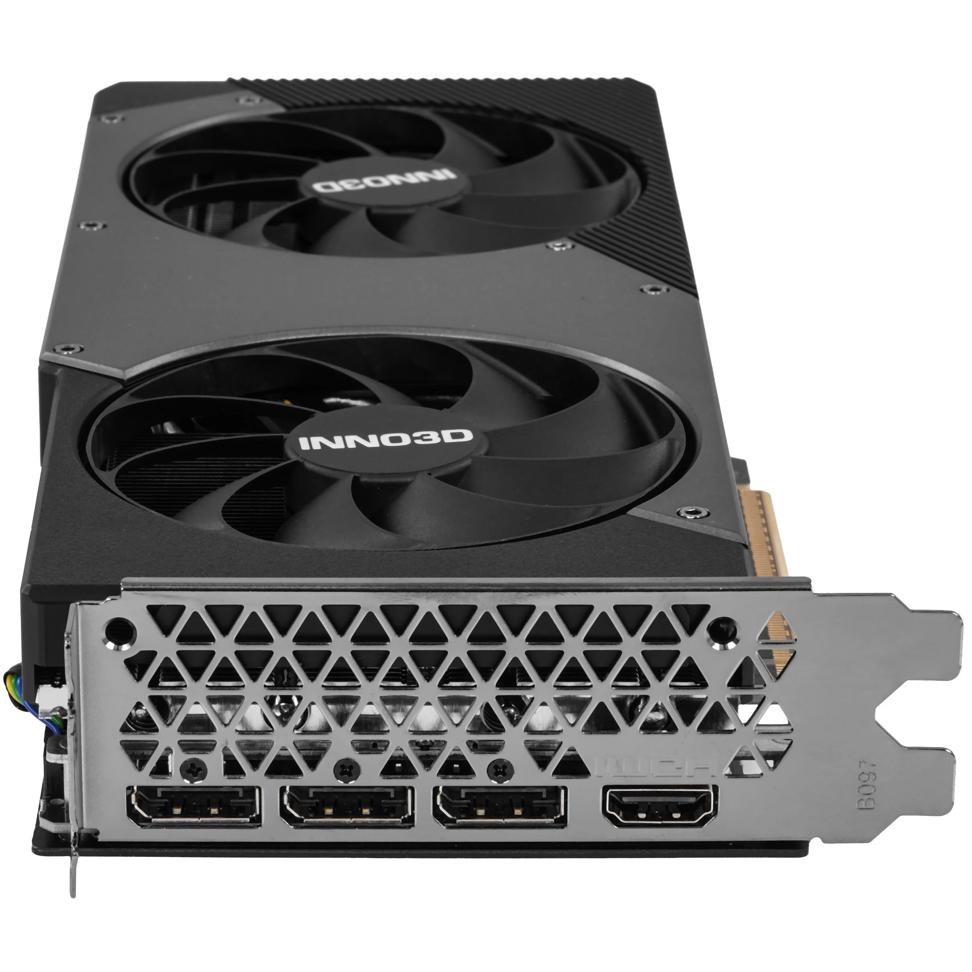 Видеокарта Nvidia GeForce RTX 5060 Ti 16 ГБ GDDR7 Inno3D Twin X2 OC (N506T2-16D7X-191073N); 2407-2602 МГц; 28 ГГц; 128 бит; 1xHDMI;3xDP; кулер; 2-slot