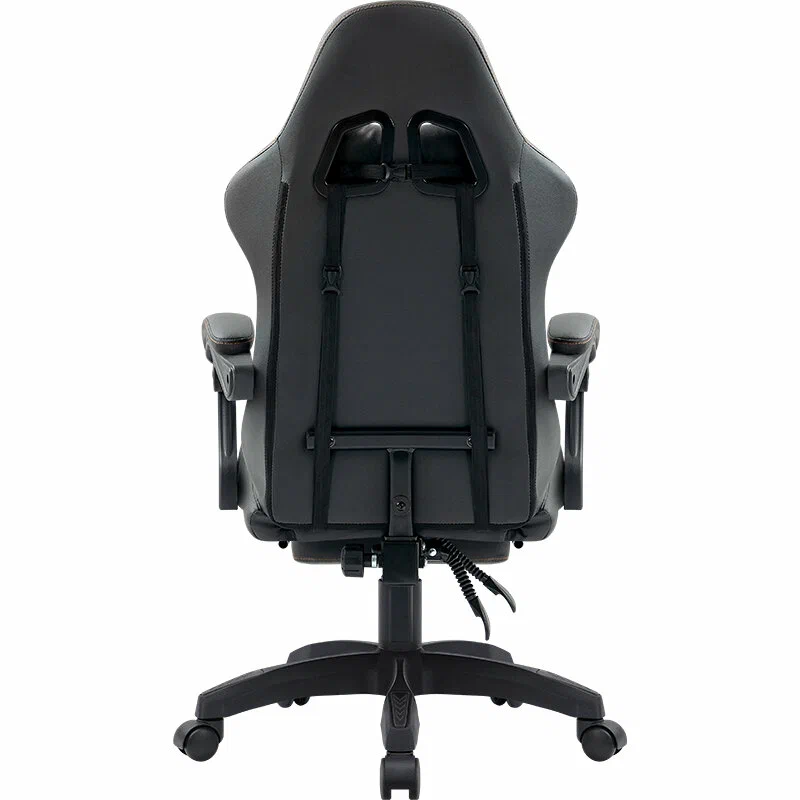 Кресло для геймеров Defender BORA (64024***); иск. кожа; чёрный; 100 мм (класс 4); нагрузка до 120 к