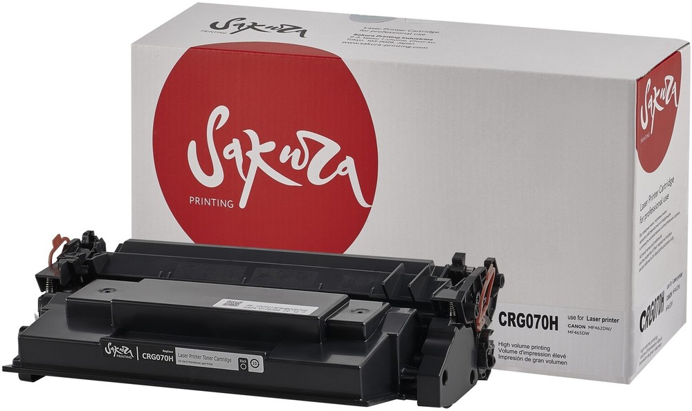 Картридж Sakura 070H ECO (SACRG070H-ECO); Canon i-SENSYS LBP243DW / LBP246DW / MF461dw / MF463dw / MF465dw; 10200 стр