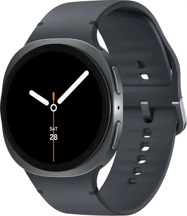 Умные часы Samsung Galaxy Watch 8 44mm LTE Graphite; (SM-L335FDAA); 1.47"; Super AMOLED; 480x480; BT5.3; IP68; 435 мА/ч; серый