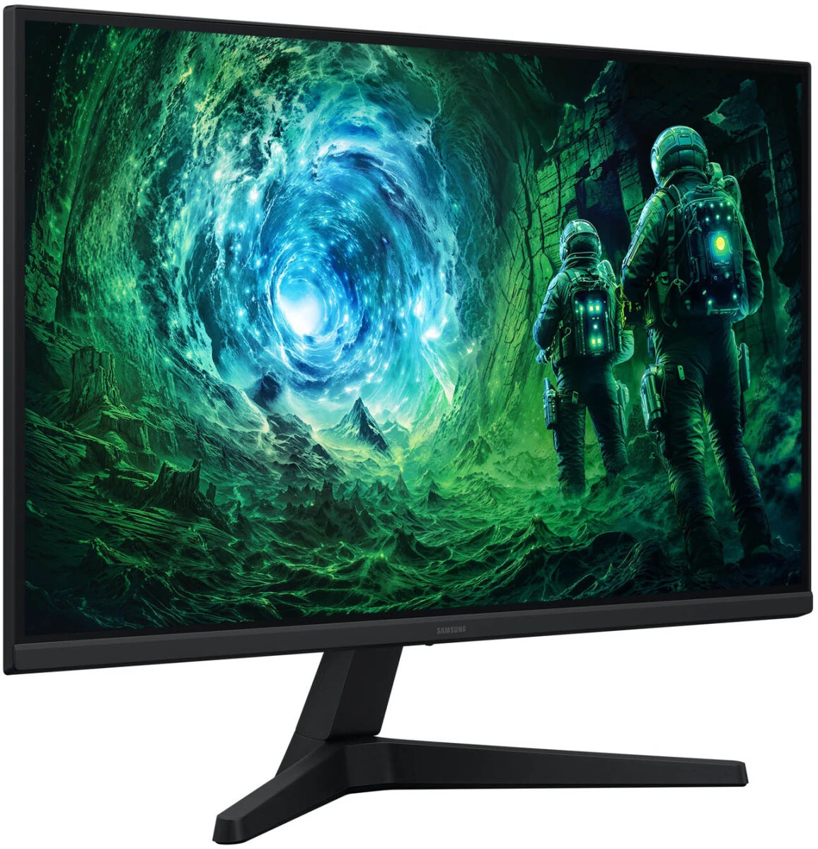 Монитор 27" Samsung Odyssey G5 G53F S27FG532EI (LS27FG532EIXCI); WLED; 16:9; IPS; 2560х1440; 200 Гц; 178°/178°; 300 кд/м²; 1 000:1; 2xHDMI; 1xDP; черн