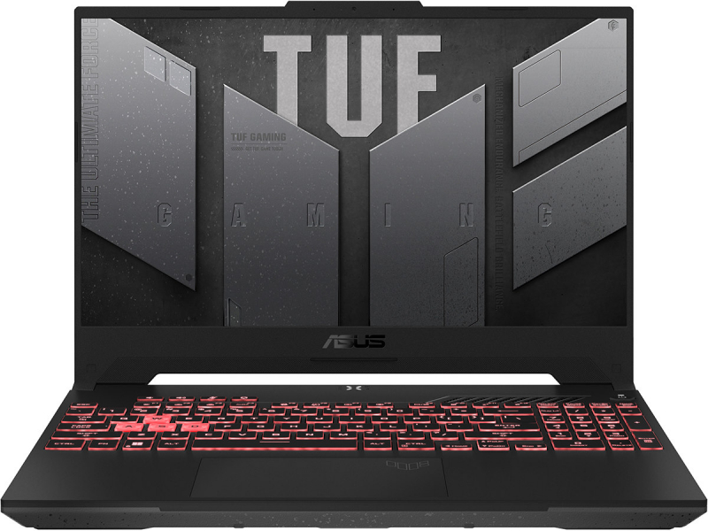 Ноутбук 15.6" 2560x1440 IPS 165Гц Asus TUF GAMING A15 FA507XI-HQ066 (90NR0FF5-M004N0); AMD Ryzen 9 7940HS; 16Гб; 512Гб; NVIDIA GeForce RTX 4070 8Гб; N