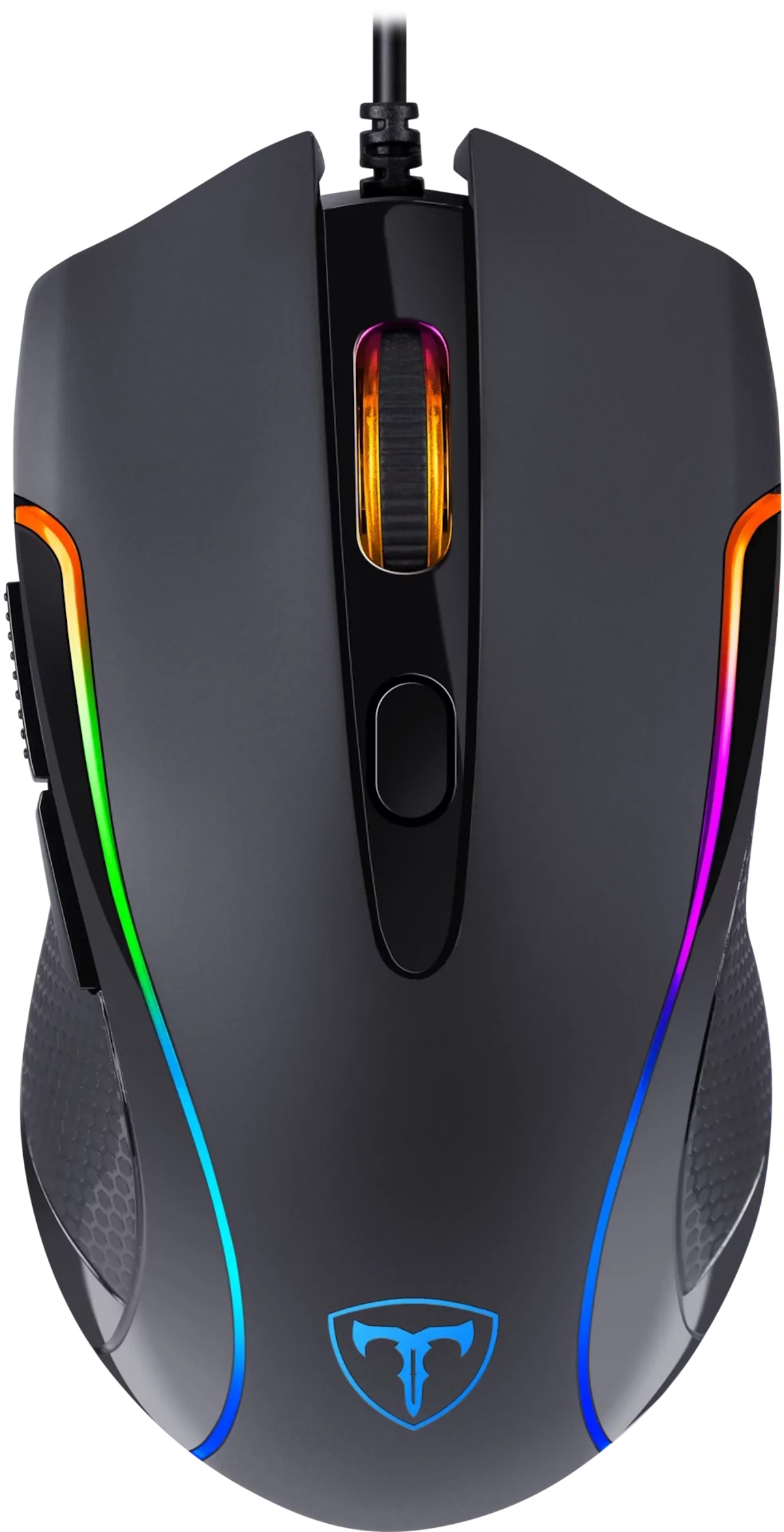 Мышь проводная T Line Lynx (72371); USB; оптический; 1000 - 3200 dpi; 6 кнопок; колесо прокрутки; LED подсветка; черный